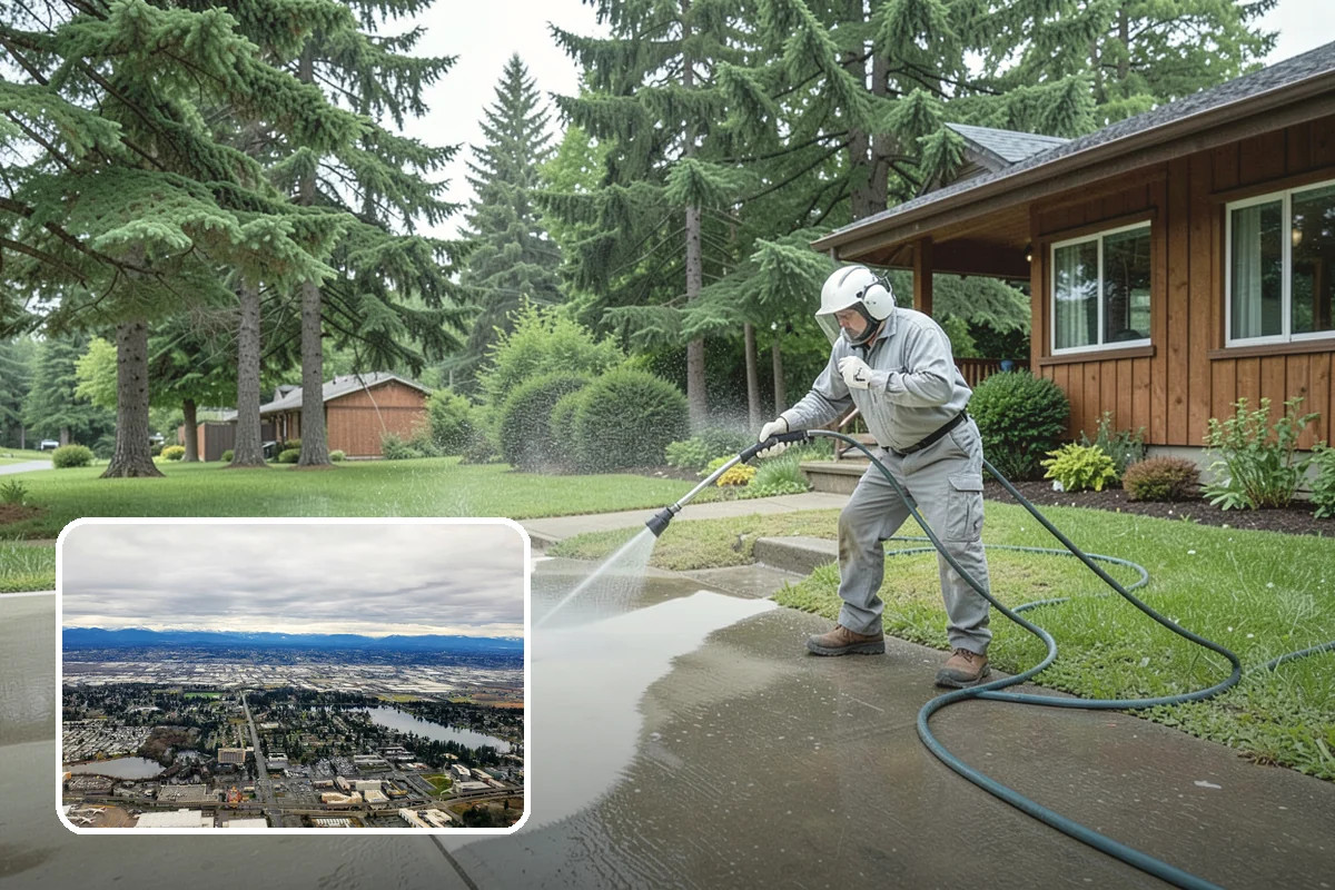 Paver Patio Cleaning in SeaTac, King County, WA - Removes moss and weeds from every joint