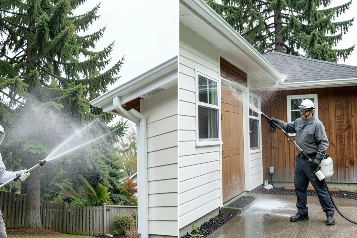 Paver Patio Cleaning in SeaTac, King County, WA - Clear the patio and pull established weeds