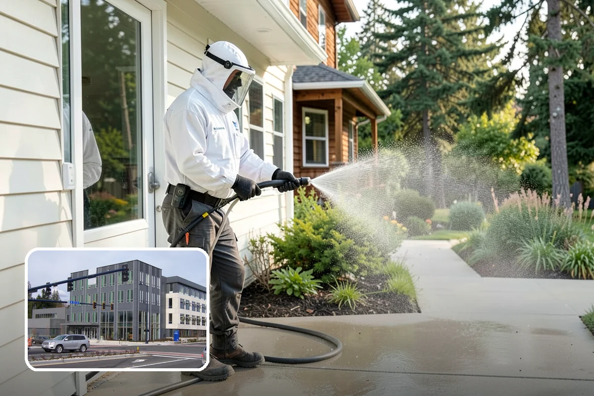 Paver Patio Cleaning in Shoreline, King County, WA - Removes moss and weeds from every joint