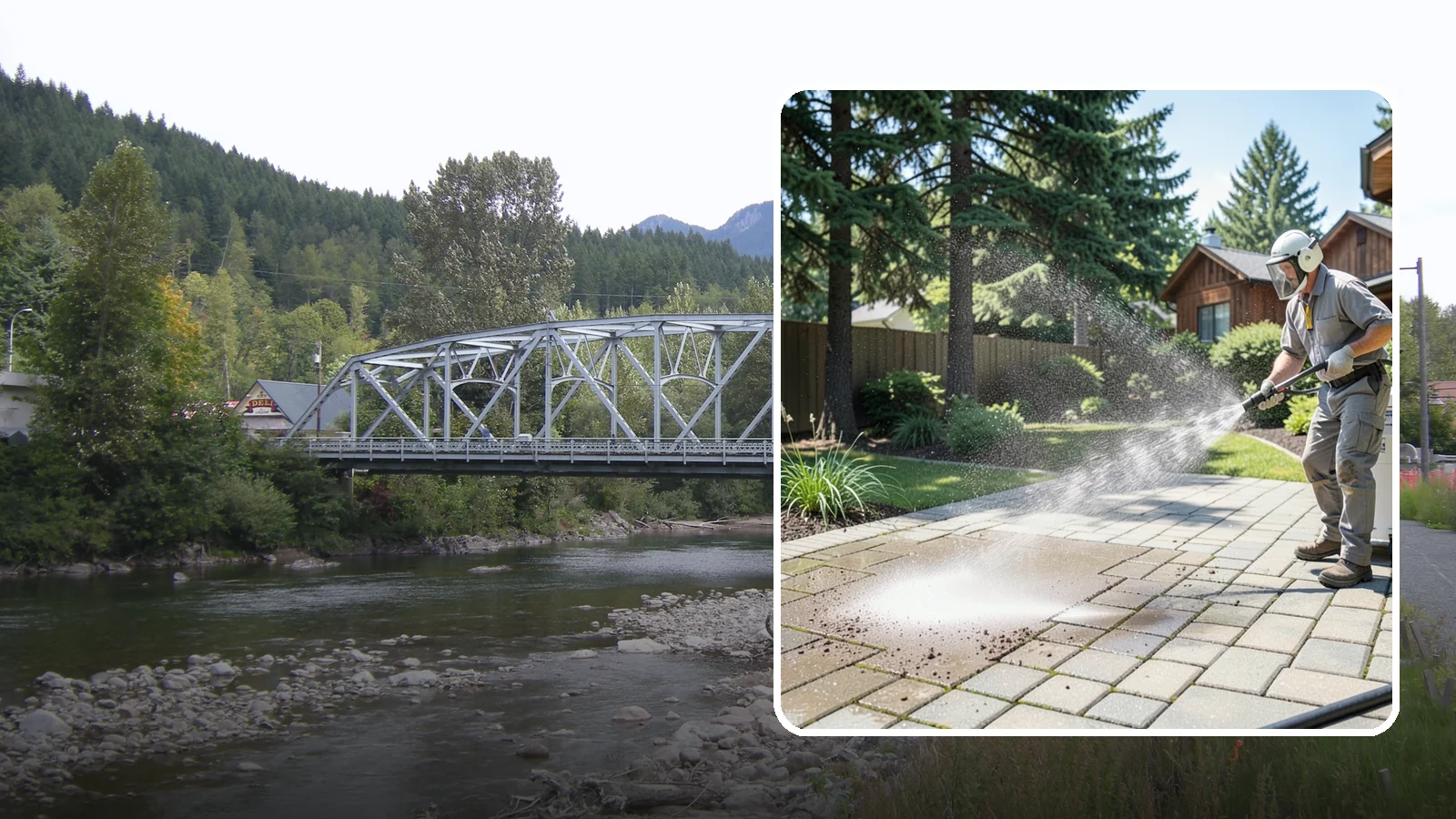 Paver Patio Cleaning in Skykomish, King County, WA - Renew paver patios by clearing joint moss and restoring even color across the field.