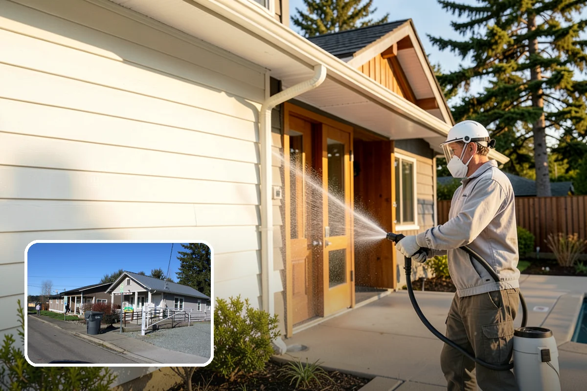 Paver Patio Cleaning in South Prairie, Pierce County, WA - Removes moss and weeds from every joint
