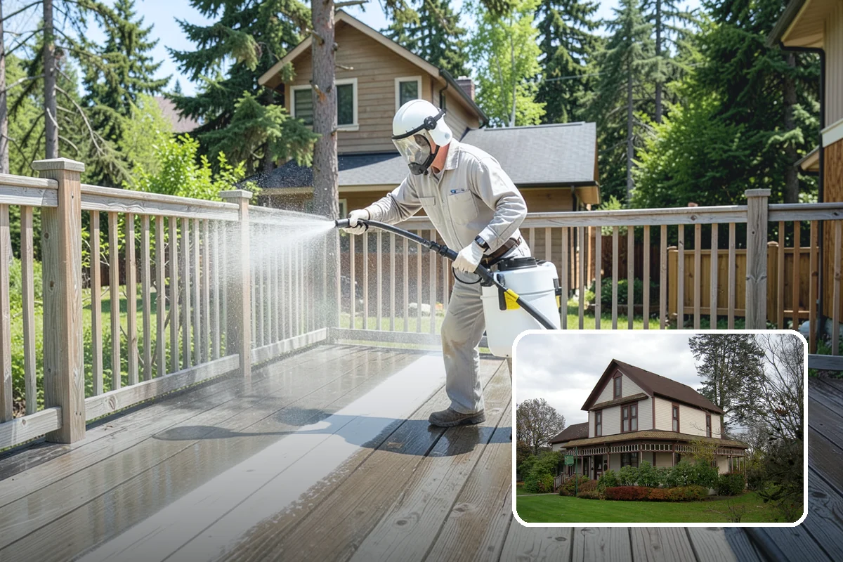 Paver Patio Cleaning in Sumner, Pierce County, WA - Removes moss and weeds from every joint