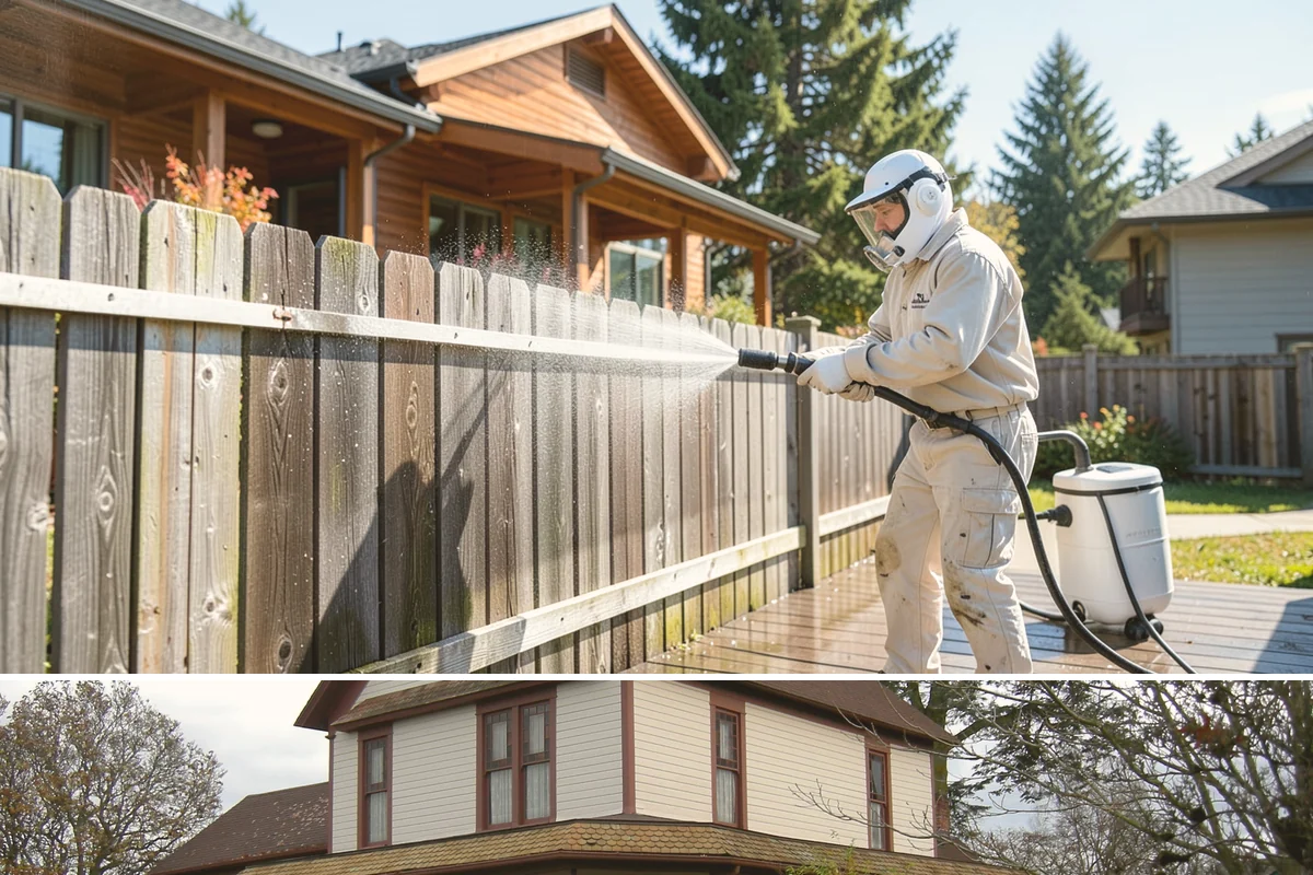 Paver Patio Cleaning in Sumner, Pierce County, WA - Paver patios are best cleaned in late summer so new joint sand cures before the rains.