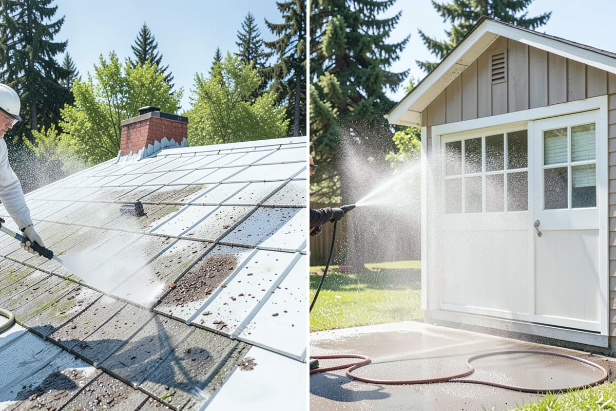 Paver Patio Cleaning in Wilkeson, Pierce County, WA - Clear the patio and pull established weeds
