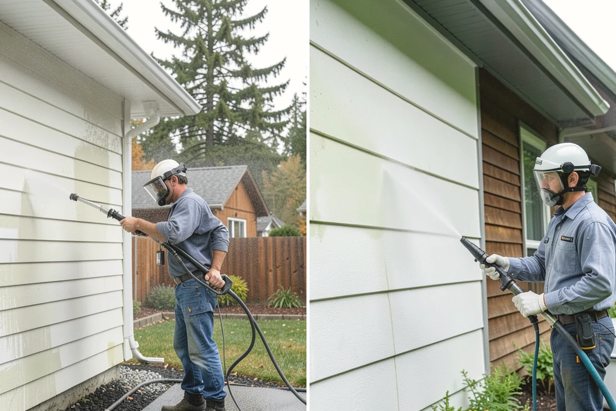 Paver Patio Cleaning in Yarrow Point, King County, WA - Clear the patio and pull established weeds