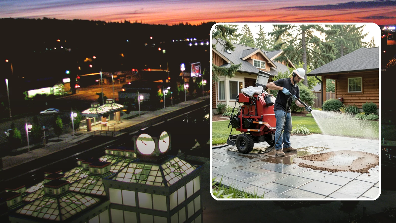 Paver Sealing in Auburn, King County, WA - Joint-stabilizing and surface-protecting sealer for interlocking pavers that keeps sand locked in and weeds and moss out.