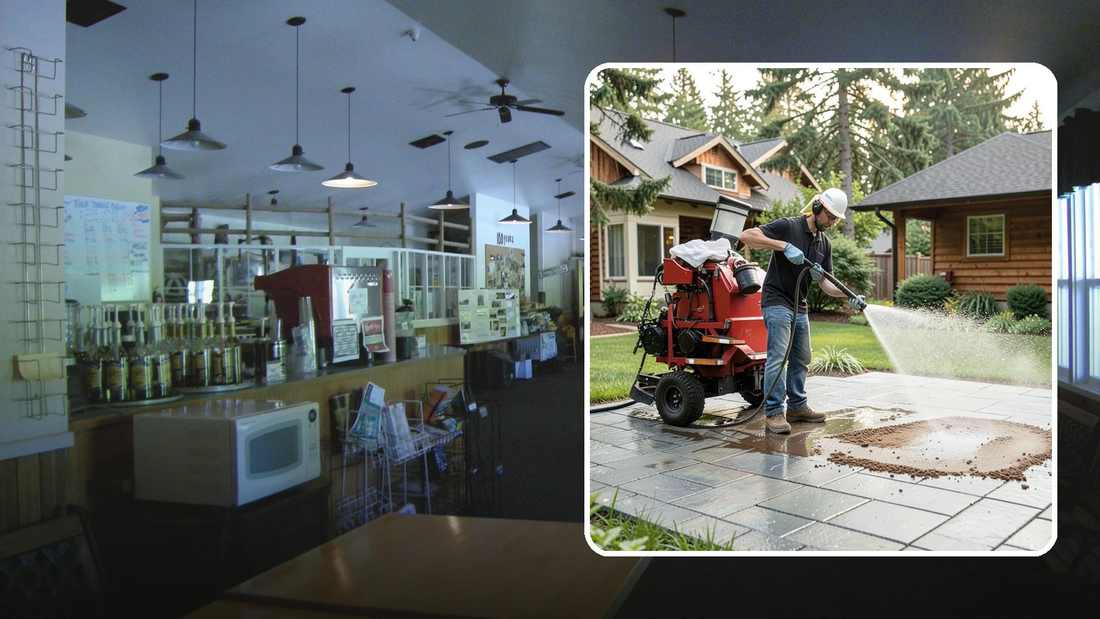 Paver Sealing in Black Diamond, King County, WA - Joint-stabilizing and surface-protecting sealer for interlocking pavers that keeps sand locked in and weeds and moss out.