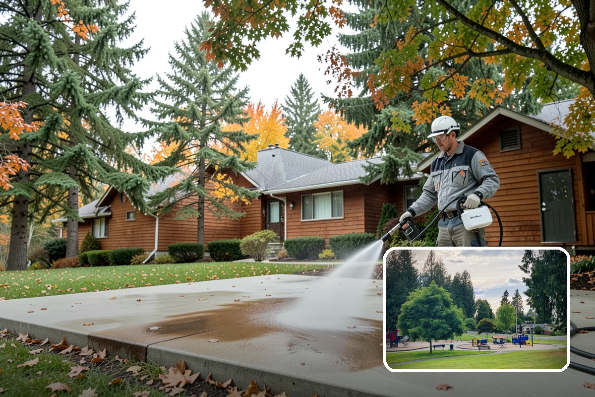 Paver Sealing in Bonney Lake, Pierce County, WA - Locks jointing sand in place so pavers stop shifting and rocking