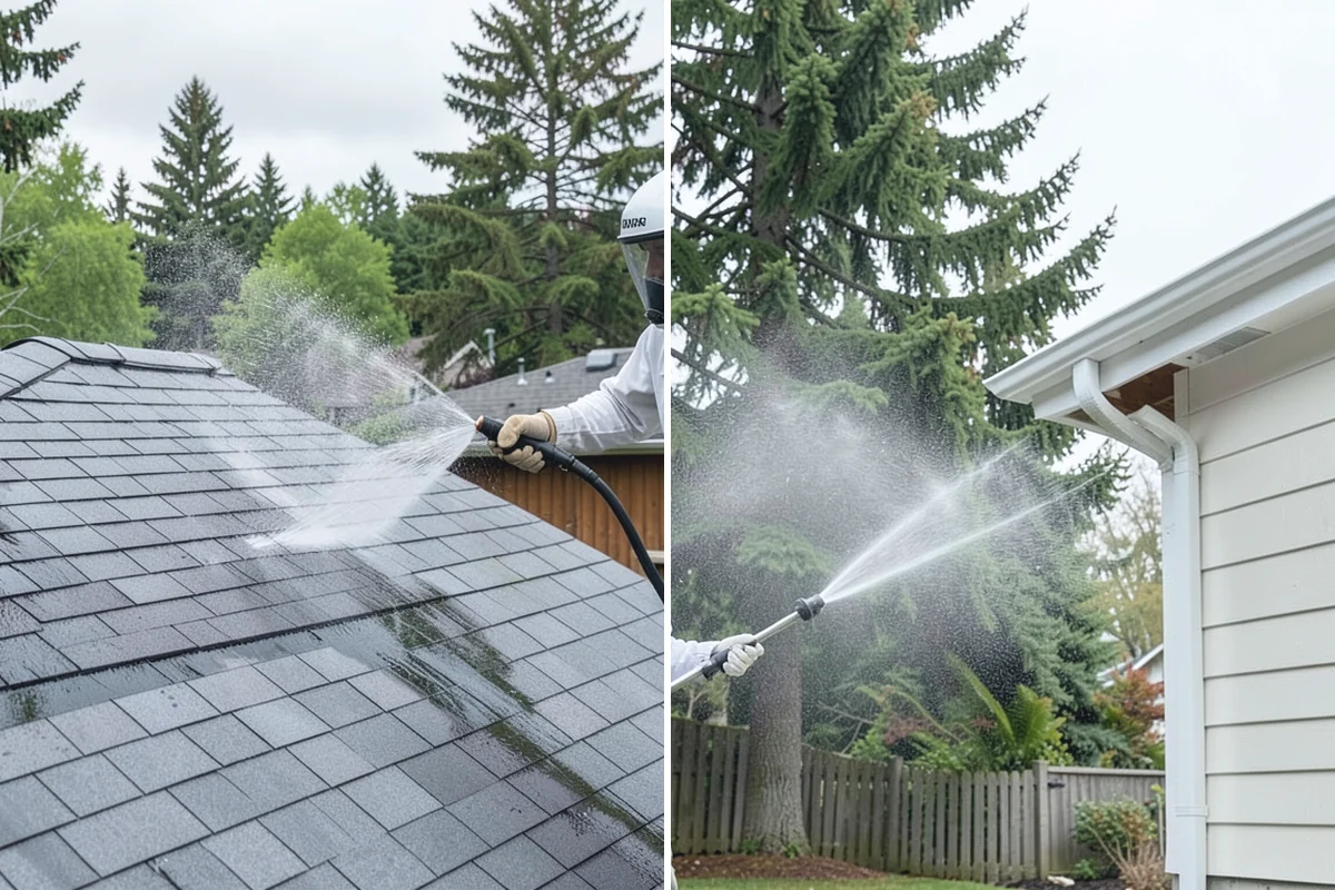 Paver Sealing in Coupeville, Island County, WA - Pressure clean the pavers and clear old sand and growth from the joints