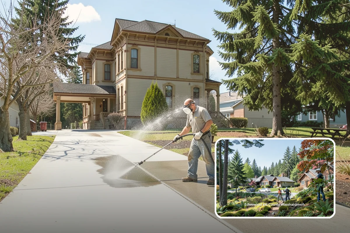 Paver Sealing in Edgewood, Pierce County, WA - Locks jointing sand in place so pavers stop shifting and rocking