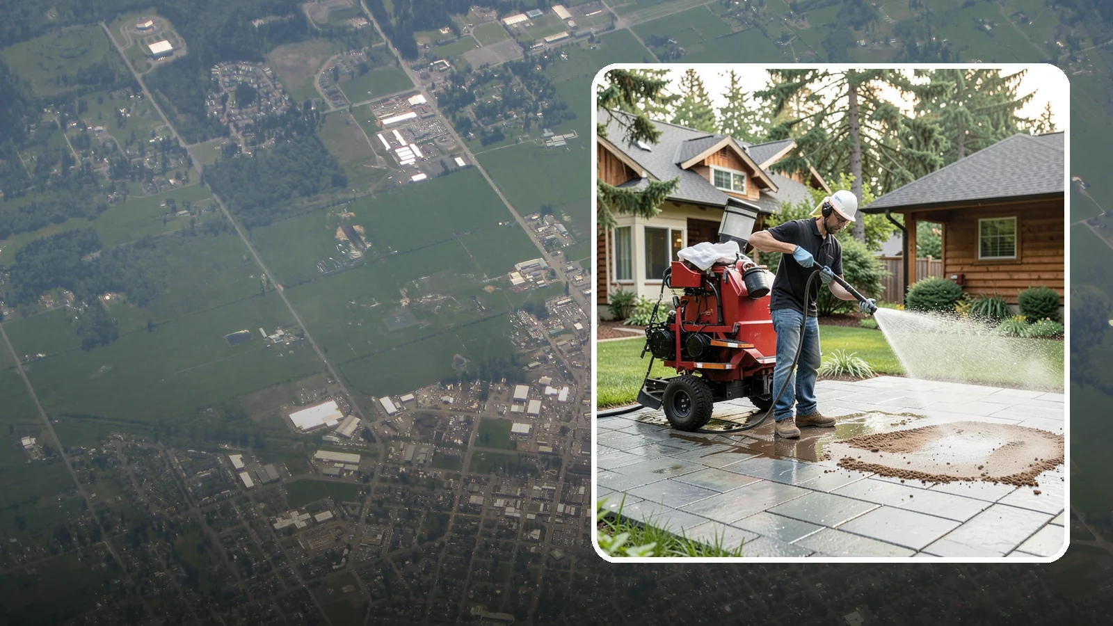 Paver Sealing in Enumclaw, King County, WA - Joint-stabilizing and surface-protecting sealer for interlocking pavers that keeps sand locked in and weeds and moss out.