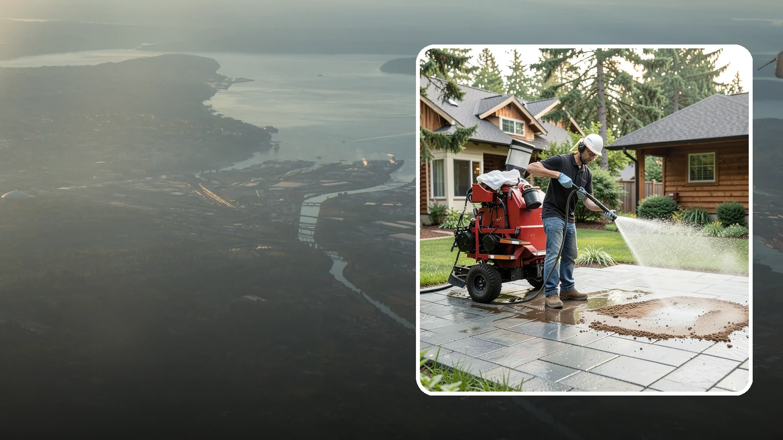 Paver Sealing in Fife, Pierce County, WA - Joint-stabilizing and surface-protecting sealer for interlocking pavers that keeps sand locked in and weeds and moss out.
