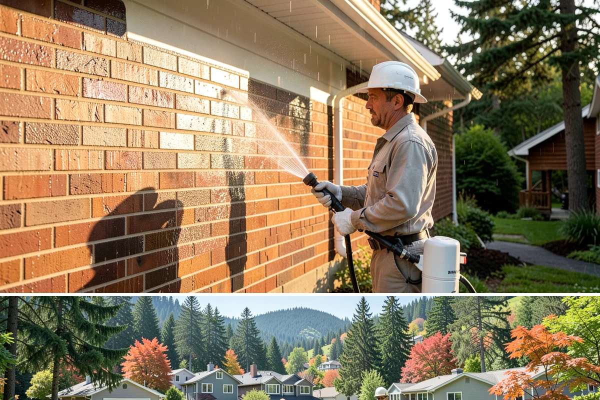 Paver Sealing in Fircrest, Pierce County, WA - Seal pavers in mid to late summer once the joints have dried out from spring rains and no showers are forecast for several days.
