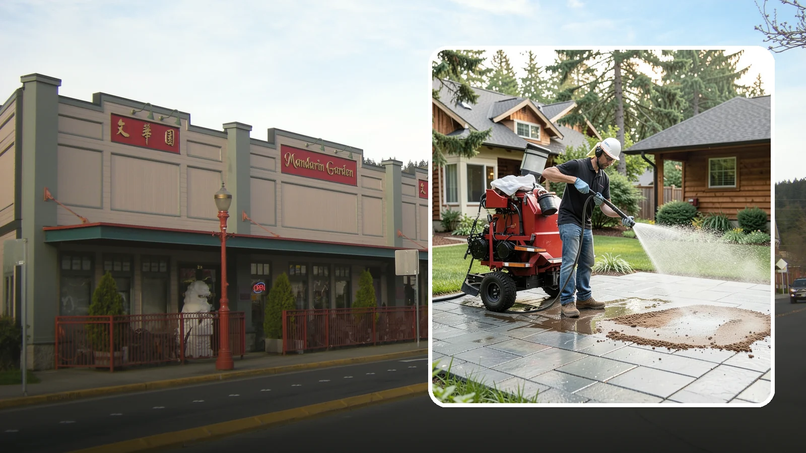 Paver Sealing in Issaquah, King County, WA - Joint-stabilizing and surface-protecting sealer for interlocking pavers that keeps sand locked in and weeds and moss out.