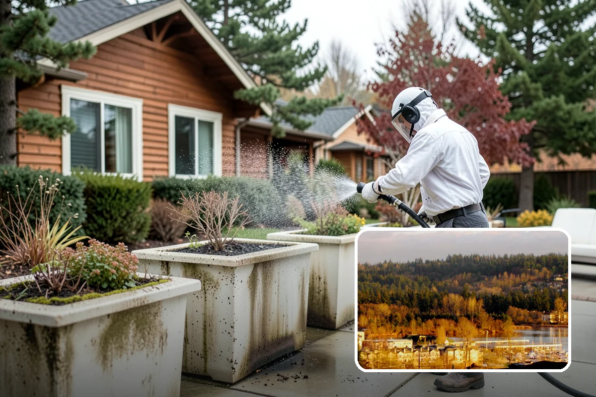 Paver Sealing in Kenmore, King County, WA - Locks jointing sand in place so pavers stop shifting and rocking
