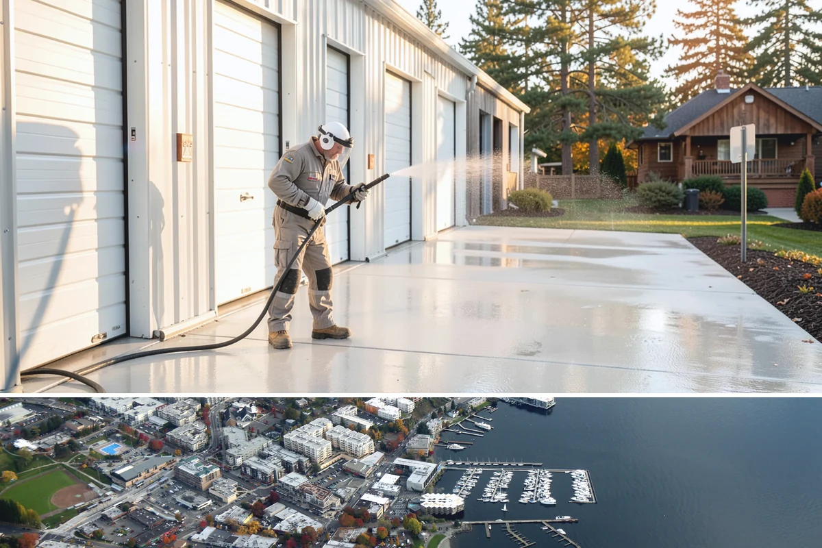 Paver Sealing in Kirkland, King County, WA - Seal pavers in mid to late summer once the joints have dried out from spring rains and no showers are forecast for several days.