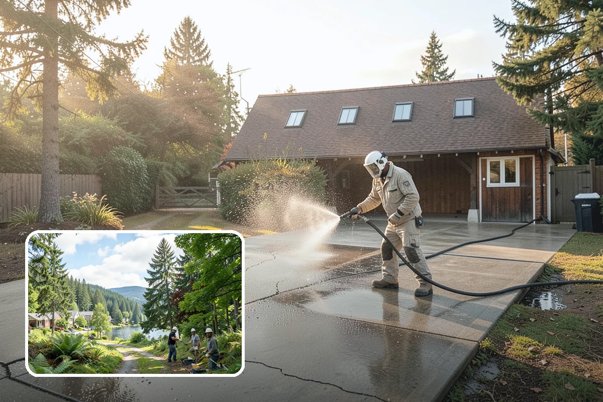 Paver Sealing in Lake Forest Park, King County, WA - Locks jointing sand in place so pavers stop shifting and rocking