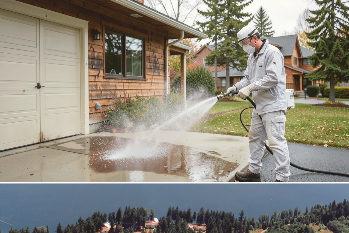 Paver Sealing in Lakewood, Pierce County, WA - Seal pavers in mid to late summer once the joints have dried out from spring rains and no showers are forecast for several days.