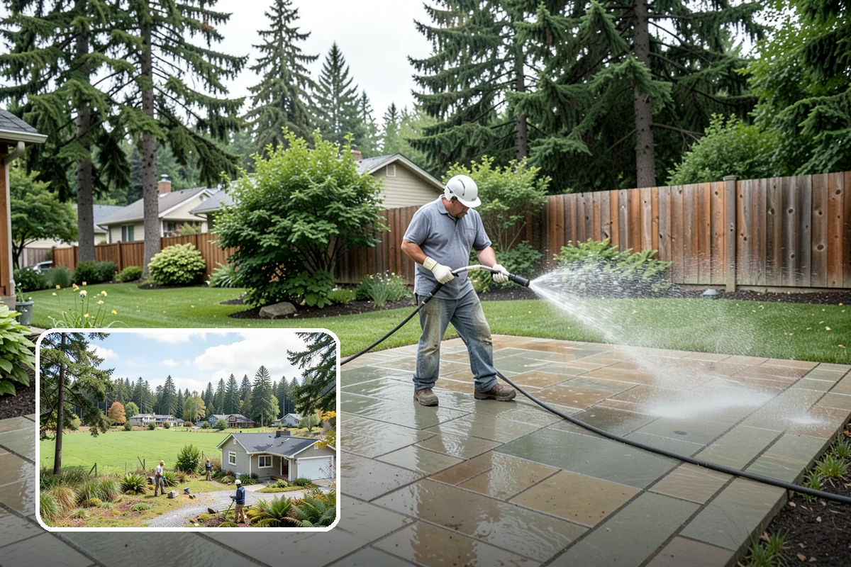 Paver Sealing in Lyman, Skagit County, WA - Locks jointing sand in place so pavers stop shifting and rocking