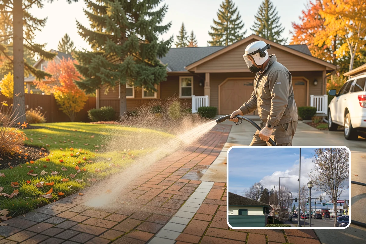 Paver Sealing in Marysville, Snohomish County, WA - Locks jointing sand in place so pavers stop shifting and rocking