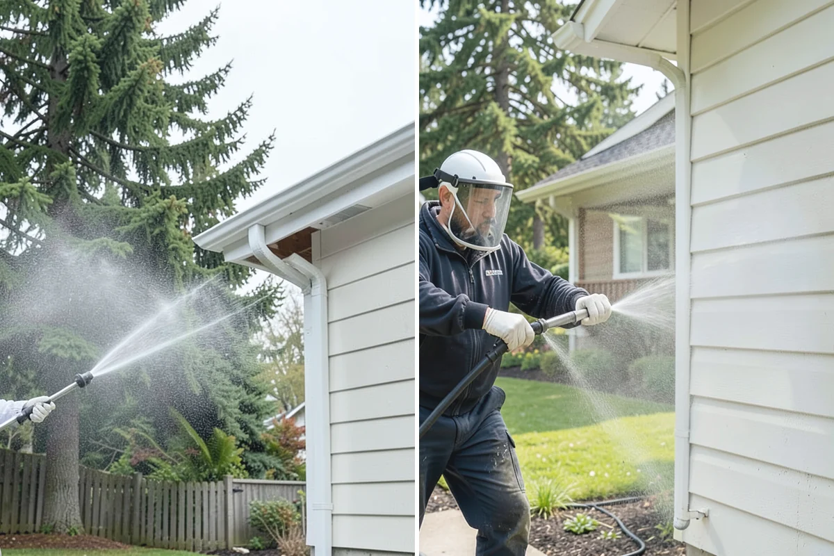 Paver Sealing in Medina, King County, WA - Pressure clean the pavers and clear old sand and growth from the joints
