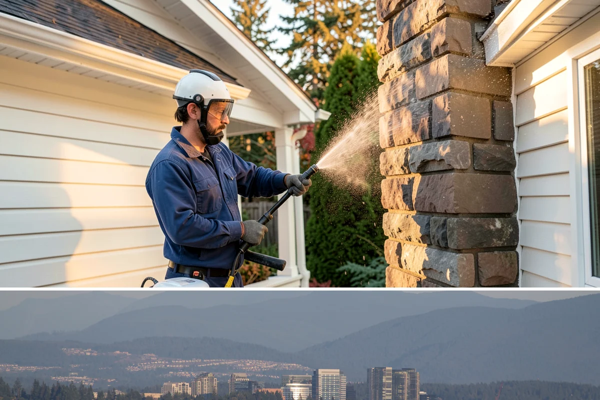 Paver Sealing in Medina, King County, WA - Seal pavers in mid to late summer once the joints have dried out from spring rains and no showers are forecast for several days.