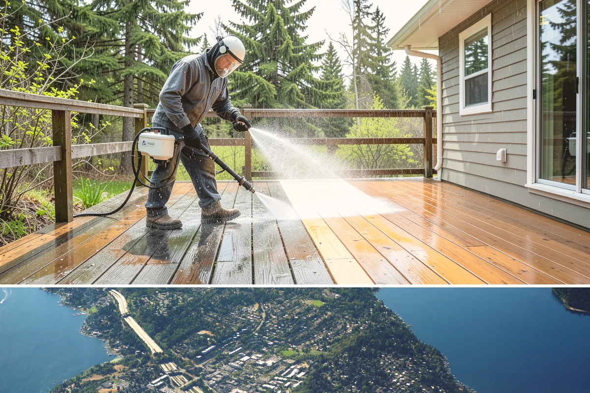 Paver Sealing in Mercer Island, King County, WA - Seal pavers in mid to late summer once the joints have dried out from spring rains and no showers are forecast for several days.