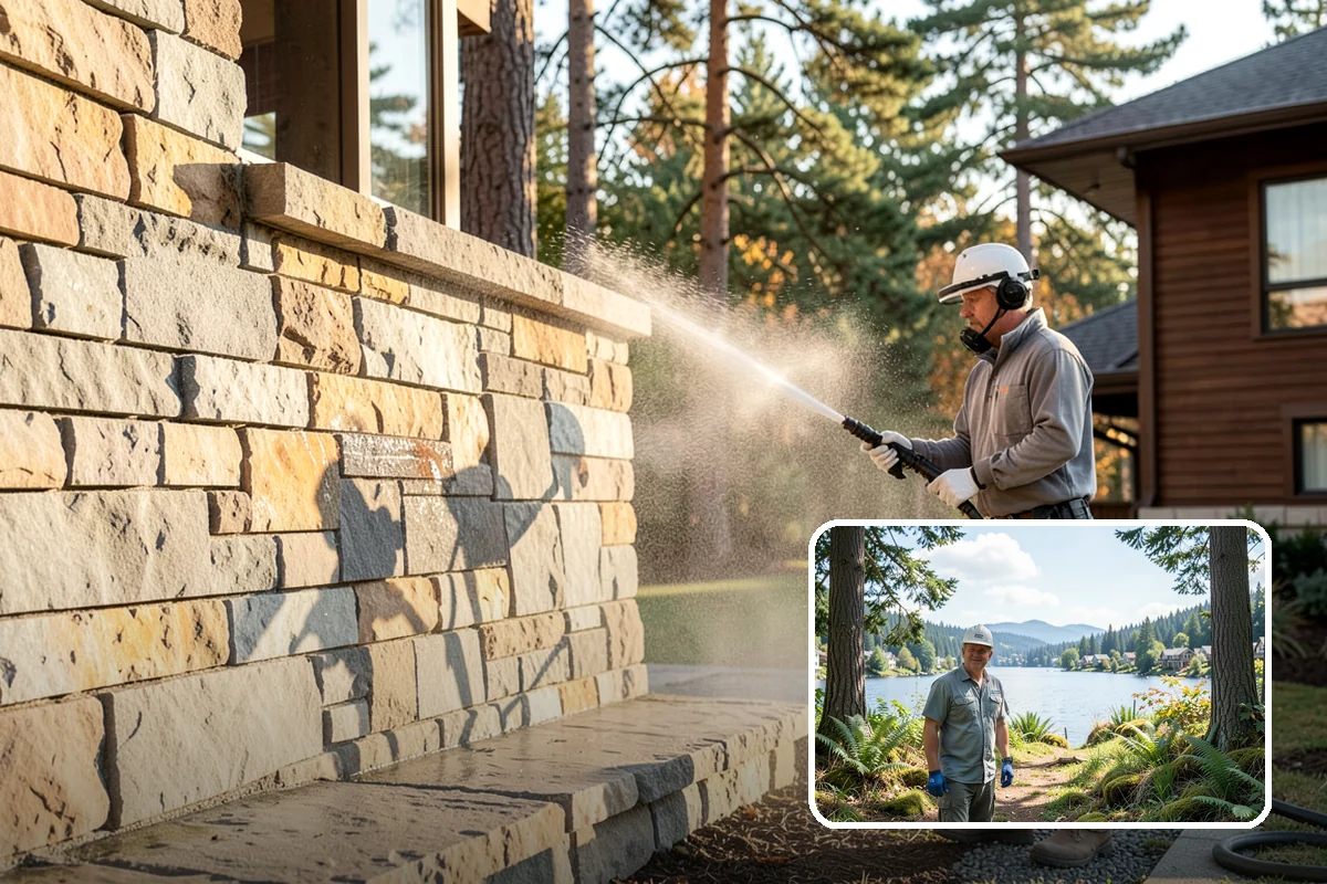 Paver Sealing in Milton, King County, WA - Locks jointing sand in place so pavers stop shifting and rocking