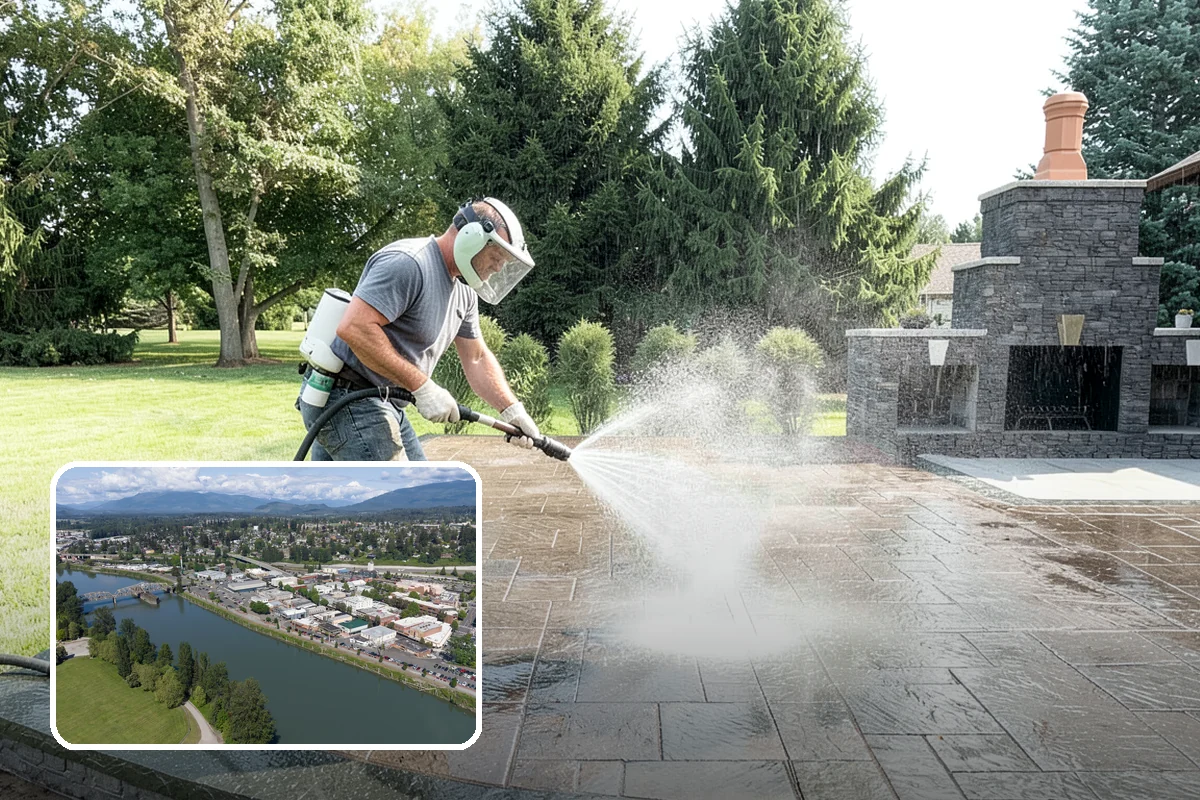 Paver Sealing in Mount Vernon, Skagit County, WA - Locks jointing sand in place so pavers stop shifting and rocking