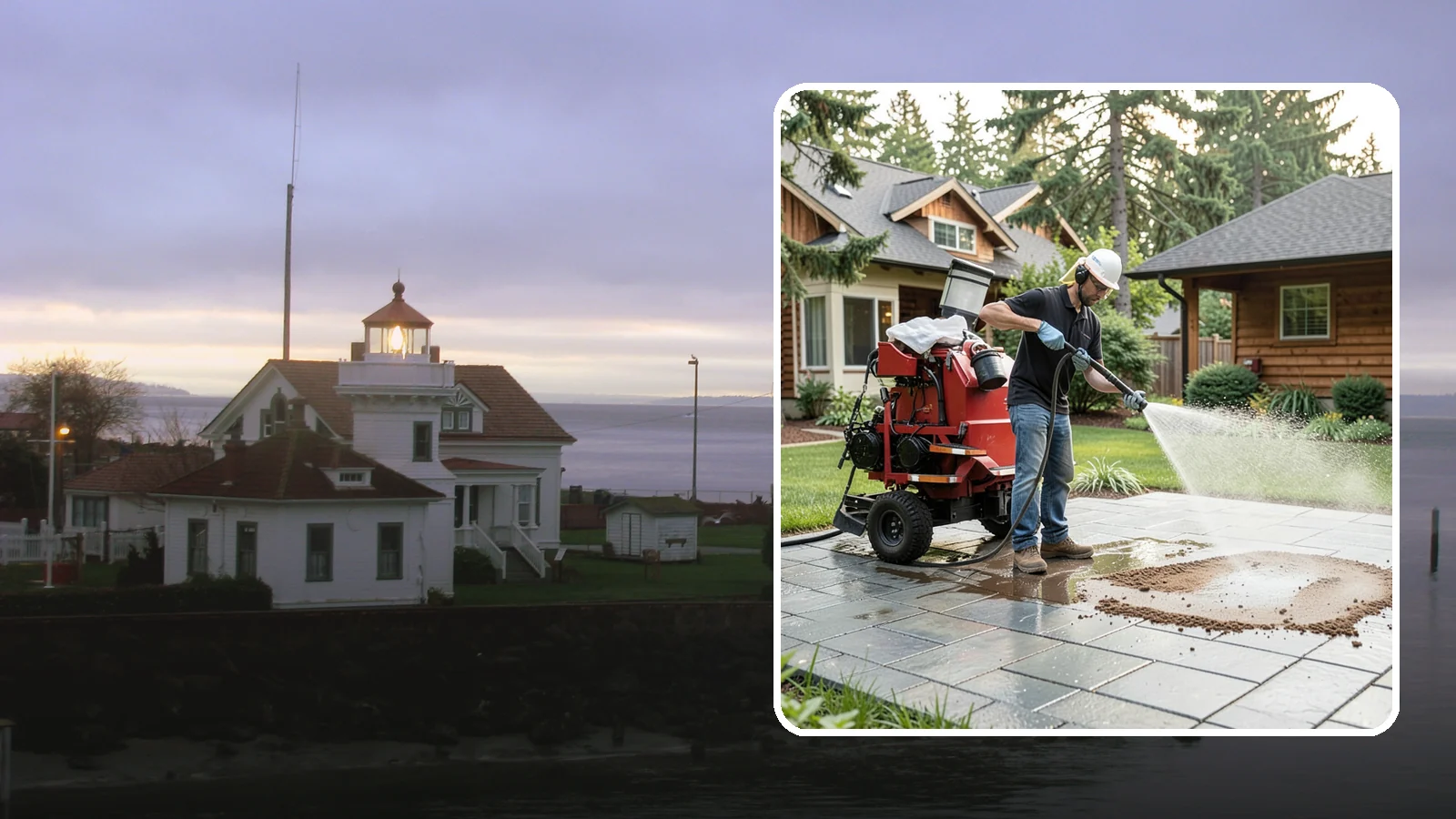 Paver Sealing in Mukilteo, Snohomish County, WA - Joint-stabilizing and surface-protecting sealer for interlocking pavers that keeps sand locked in and weeds and moss out.
