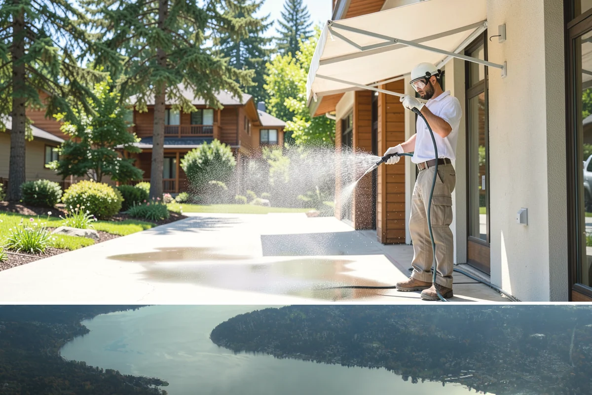 Paver Sealing in Sammamish, King County, WA - Seal pavers in mid to late summer once the joints have dried out from spring rains and no showers are forecast for several days.
