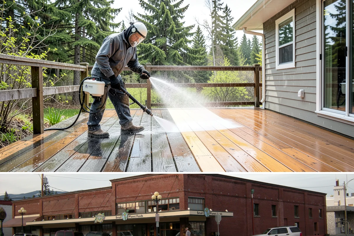 Paver Sealing in Sedro-Woolley, Skagit County, WA - Seal pavers in mid to late summer once the joints have dried out from spring rains and no showers are forecast for several days.
