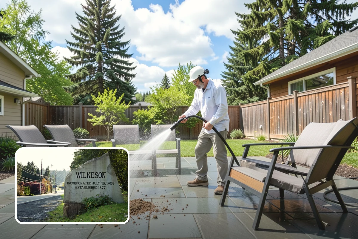 Paver Sealing in Wilkeson, Pierce County, WA - Locks jointing sand in place so pavers stop shifting and rocking
