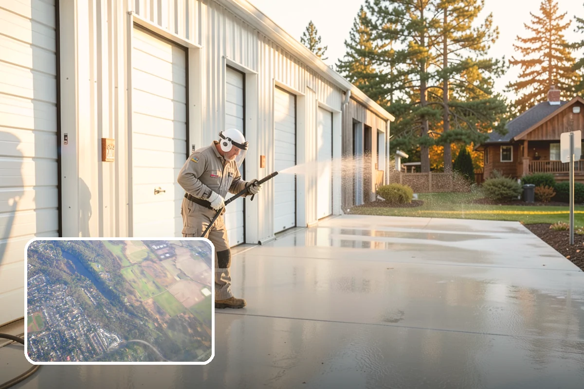 Paver Walkway Cleaning in Algona, King County, WA - Clears moss and weeds from paver joints