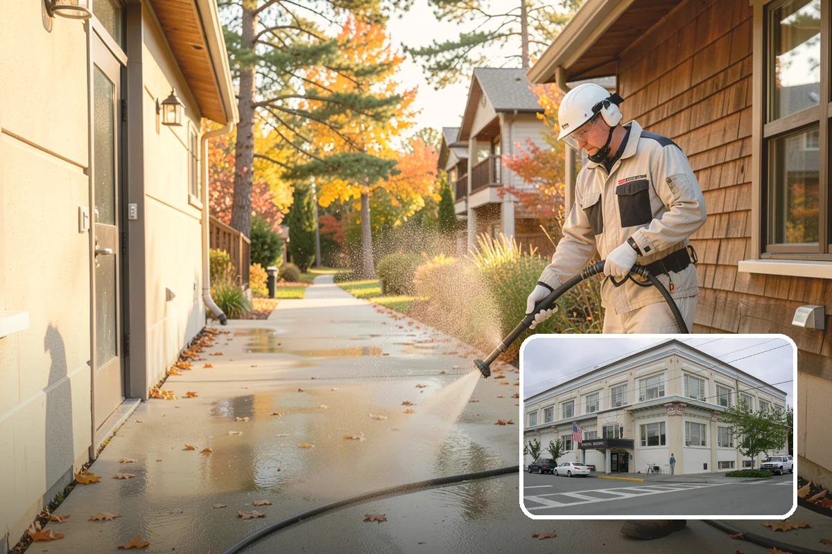 Paver Walkway Cleaning in Anacortes, Skagit County, WA - Clears moss and weeds from paver joints
