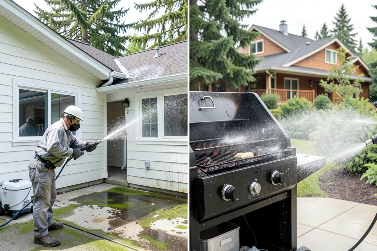Paver Walkway Cleaning in Arlington, Snohomish County, WA - Remove surface debris and pull established weeds