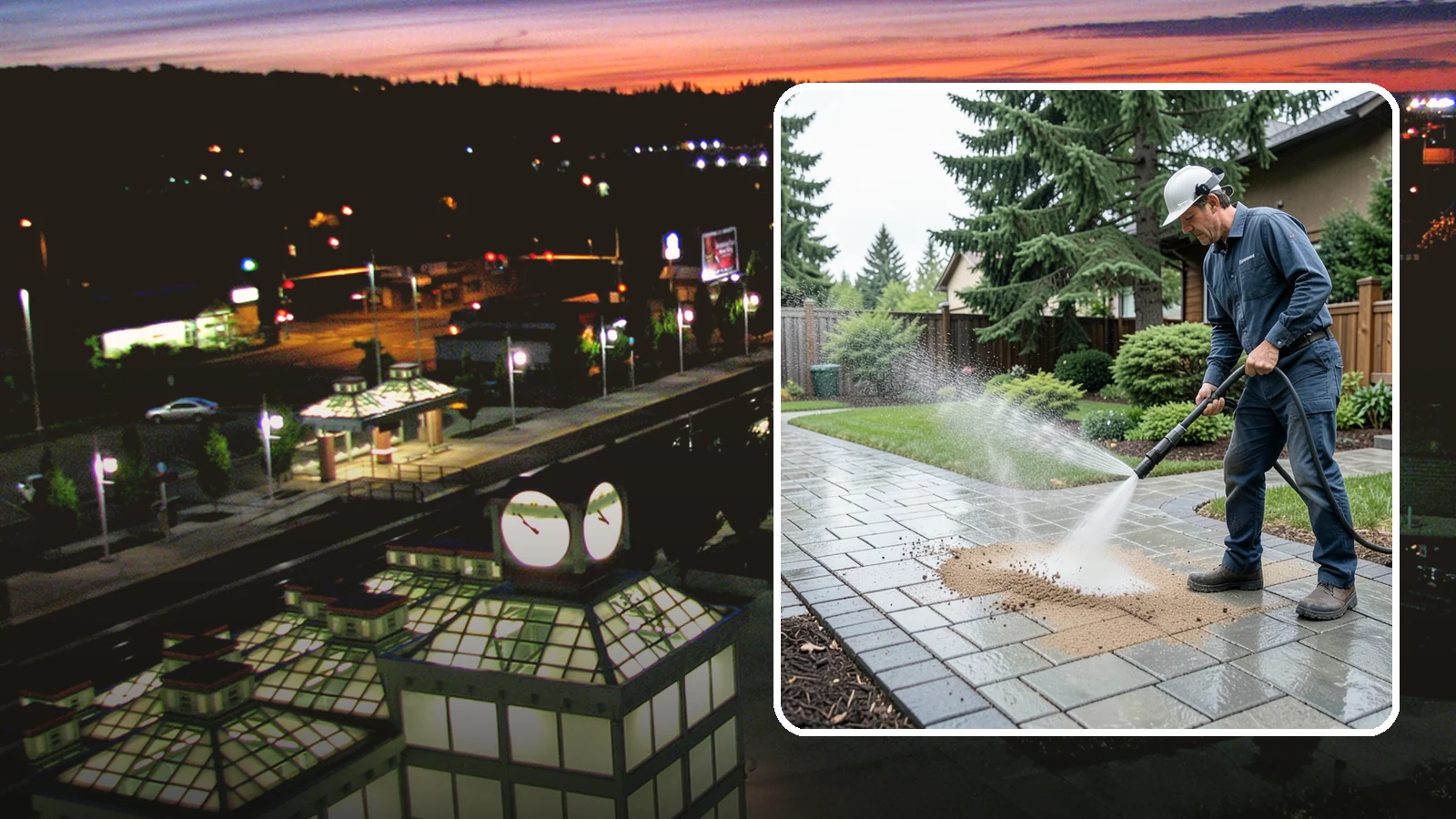 Paver Walkway Cleaning in Auburn, King County, WA - Refresh interlocking paver walkways by clearing joint growth while safeguarding the polymeric sand.