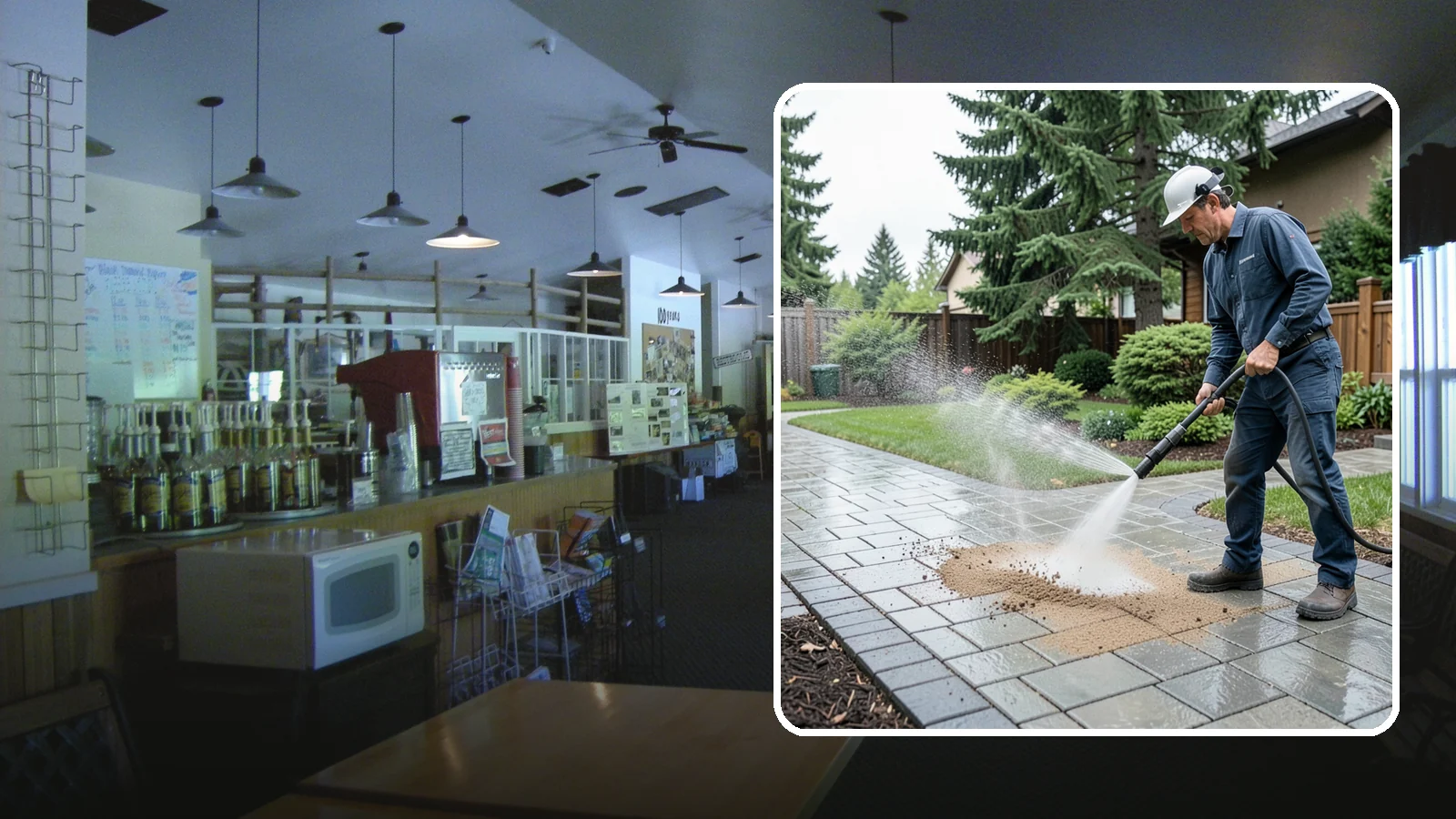 Paver Walkway Cleaning in Black Diamond, King County, WA - Refresh interlocking paver walkways by clearing joint growth while safeguarding the polymeric sand.