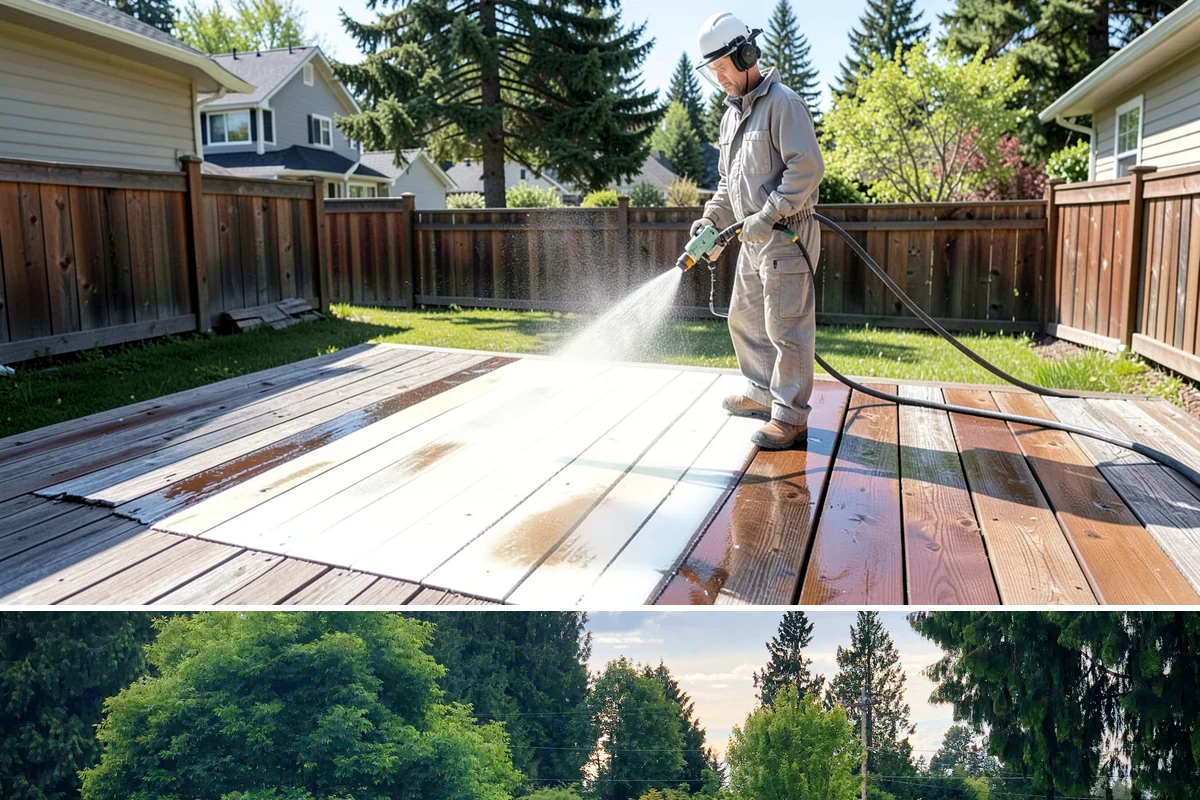 Paver Walkway Cleaning in Bonney Lake, Pierce County, WA - Late summer is prime for paver walkways so new polymeric sand can cure dry before autumn rains.