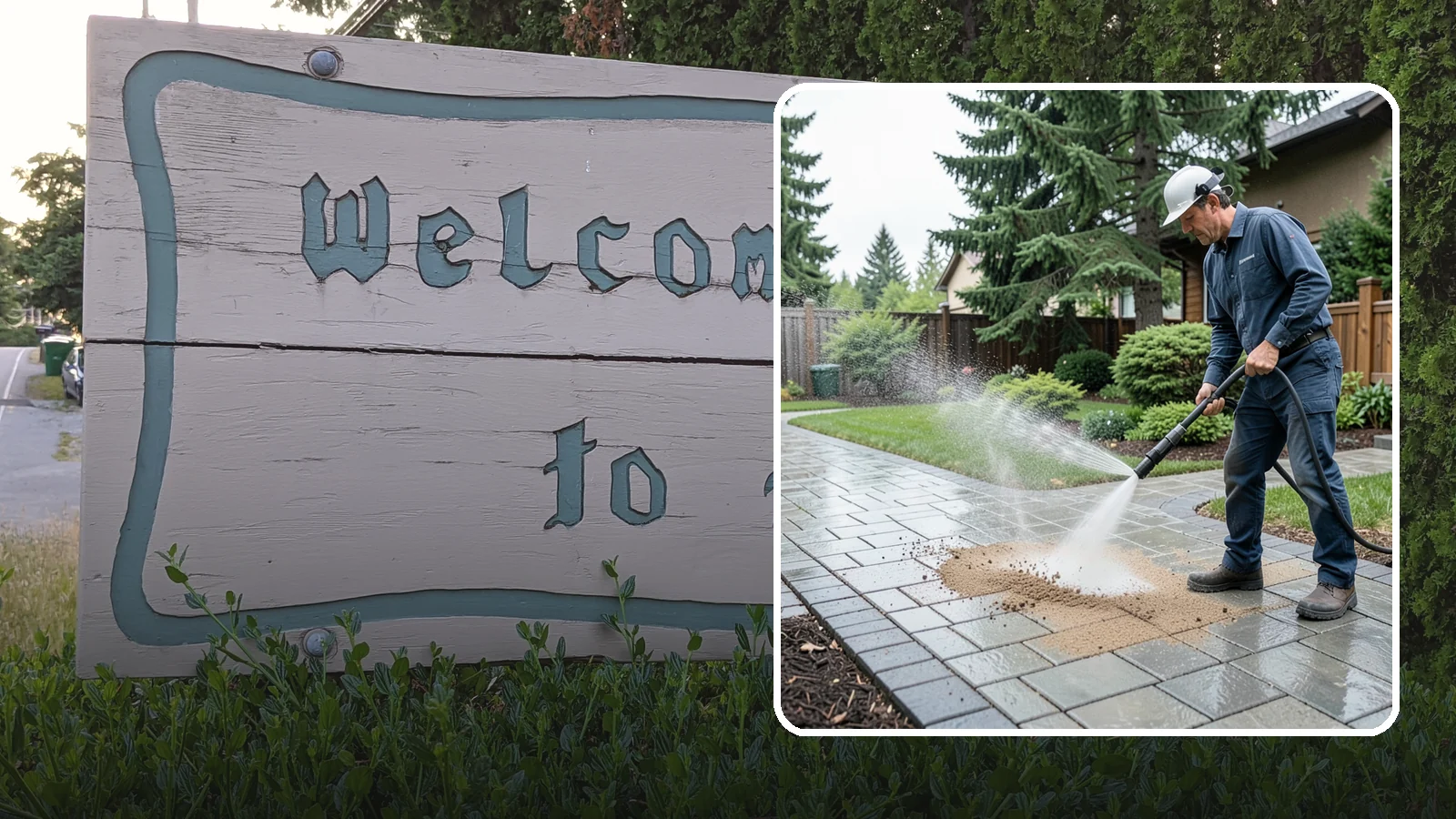 Paver Walkway Cleaning in Brier, Snohomish County, WA - Refresh interlocking paver walkways by clearing joint growth while safeguarding the polymeric sand.