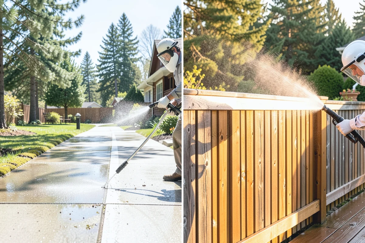 Paver Walkway Cleaning in Buckley, Pierce County, WA - Remove surface debris and pull established weeds