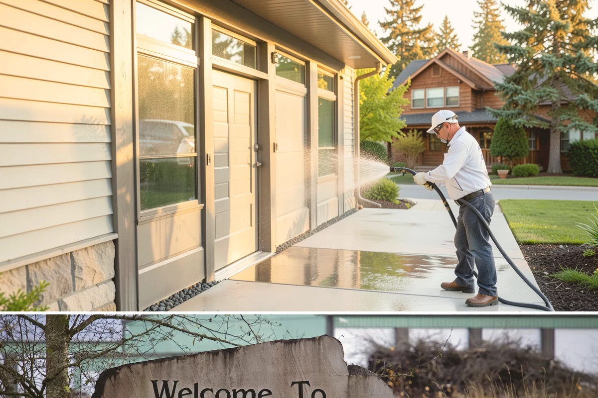 Paver Walkway Cleaning in Buckley, Pierce County, WA - Late summer is prime for paver walkways so new polymeric sand can cure dry before autumn rains.