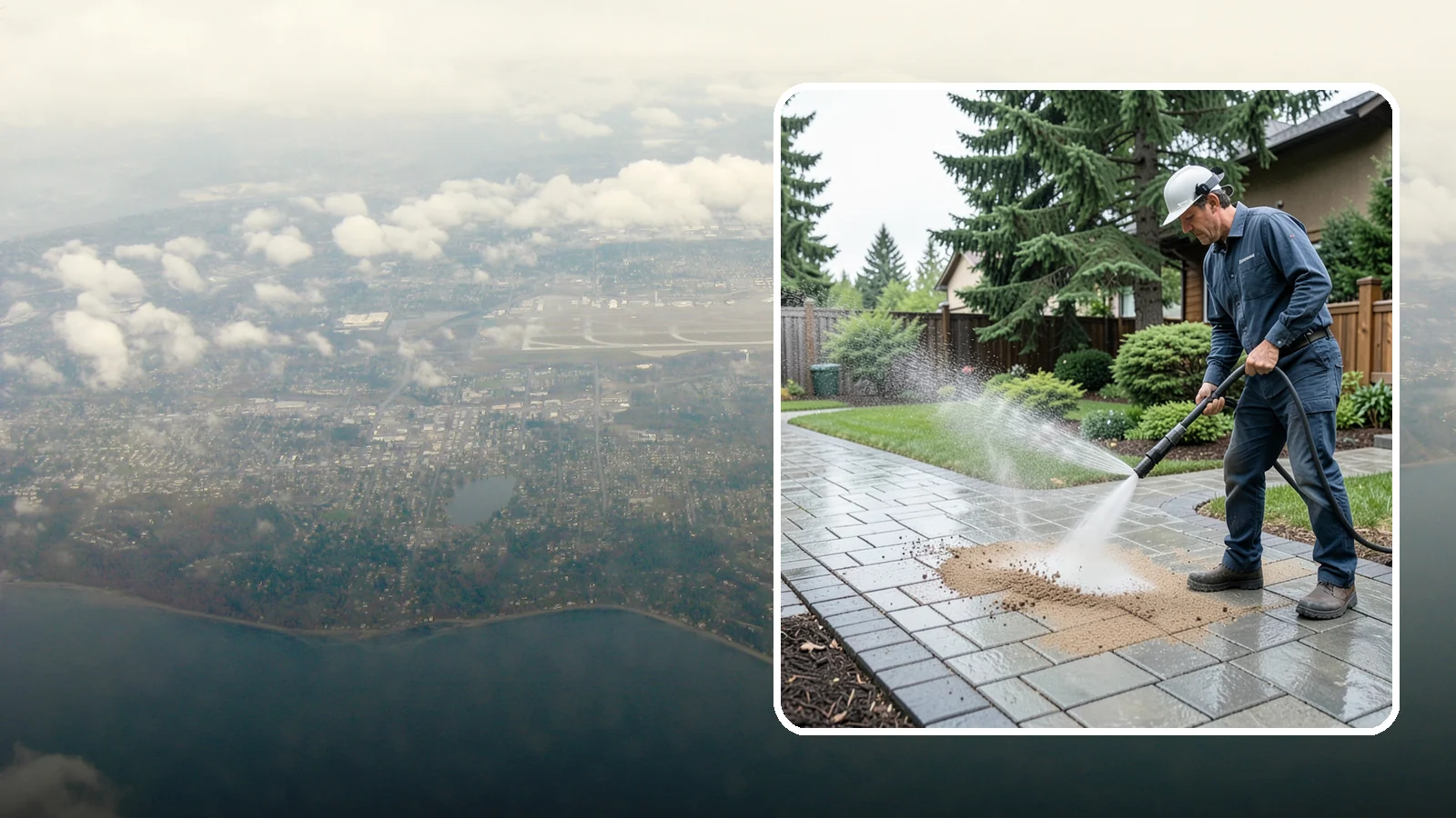Paver Walkway Cleaning in Burien, King County, WA - Refresh interlocking paver walkways by clearing joint growth while safeguarding the polymeric sand.