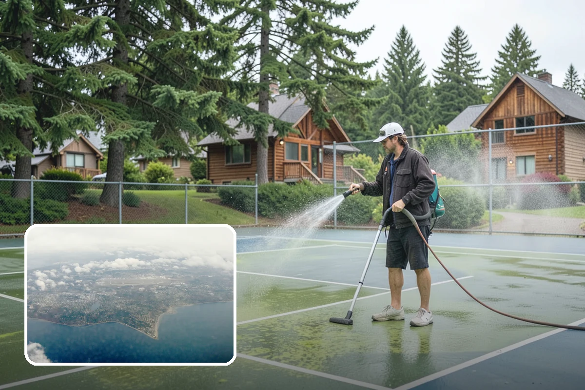 Paver Walkway Cleaning in Burien, King County, WA - Clears moss and weeds from paver joints