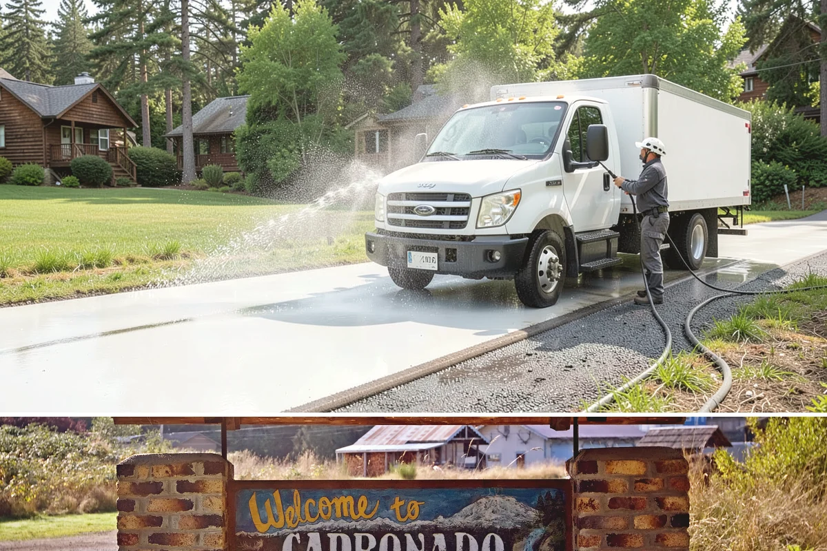Paver Walkway Cleaning in Carbonado, Pierce County, WA - Late summer is prime for paver walkways so new polymeric sand can cure dry before autumn rains.