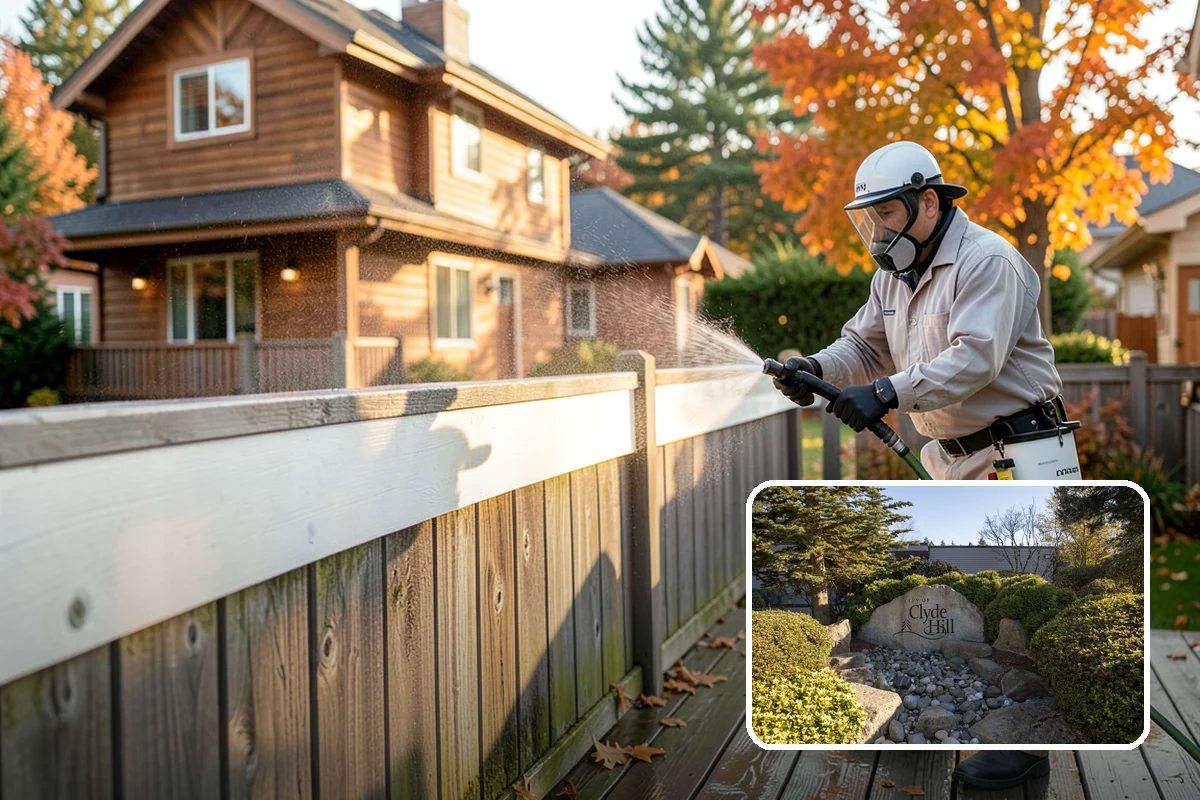 Paver Walkway Cleaning in Clyde Hill, King County, WA - Clears moss and weeds from paver joints