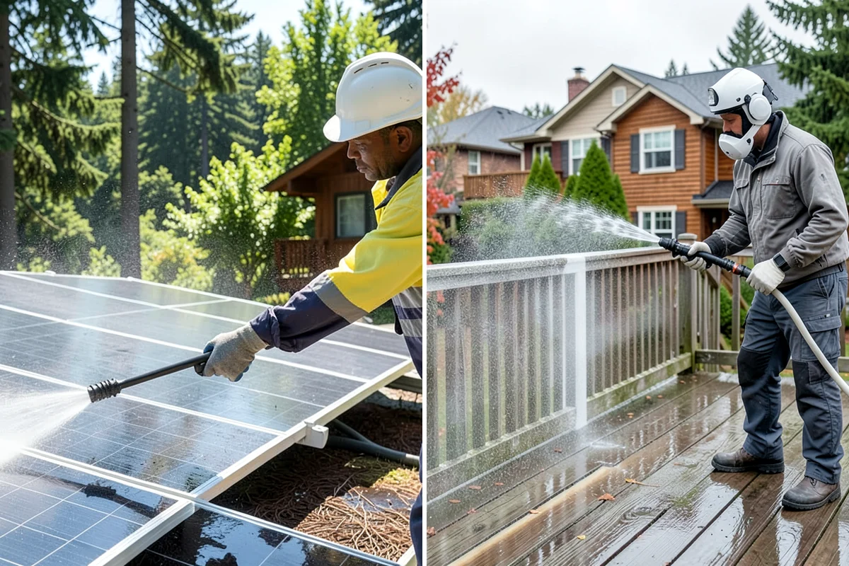 Paver Walkway Cleaning in Concrete, Skagit County, WA - Remove surface debris and pull established weeds