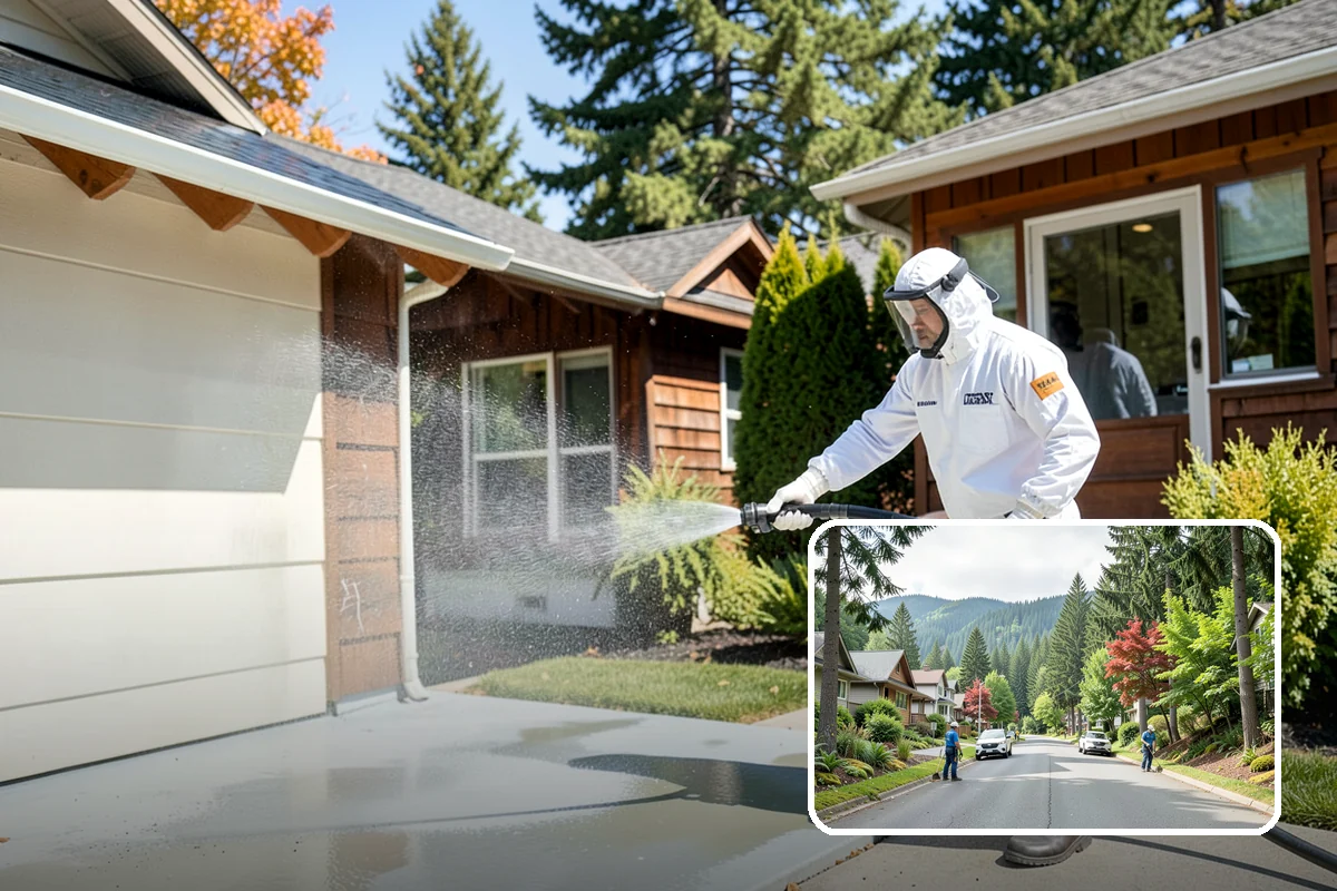 Paver Walkway Cleaning in Darrington, Snohomish County, WA - Clears moss and weeds from paver joints
