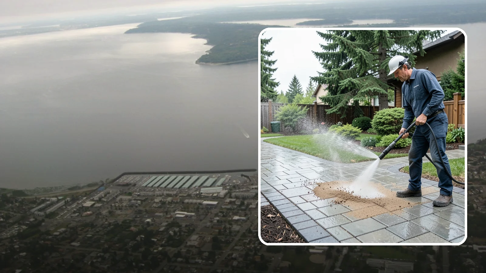 Paver Walkway Cleaning in Des Moines, King County, WA - Refresh interlocking paver walkways by clearing joint growth while safeguarding the polymeric sand.