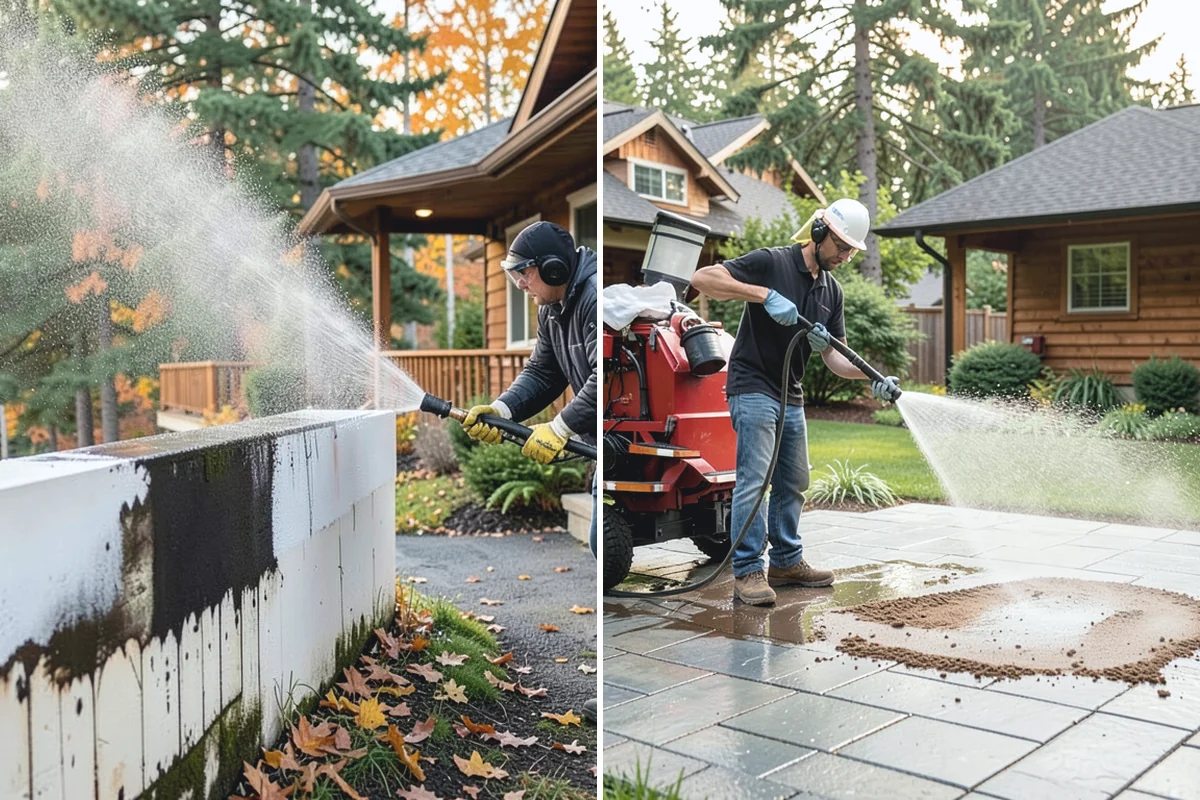 Paver Walkway Cleaning in Des Moines, King County, WA - Remove surface debris and pull established weeds